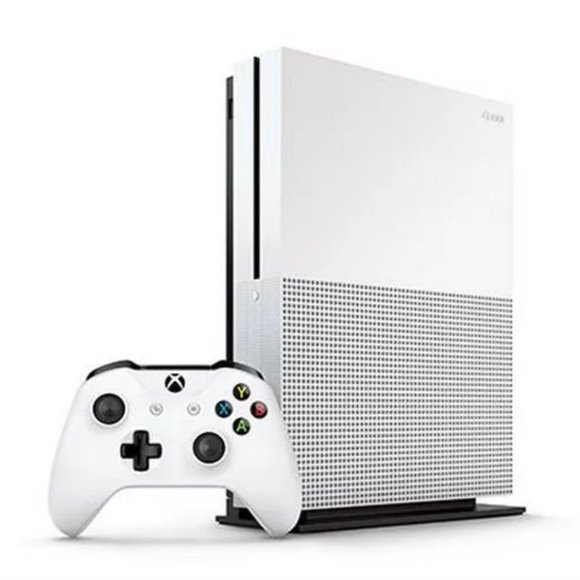 Xbox One S 1TB White Console, Controller & Cords - Picture 1 of 1